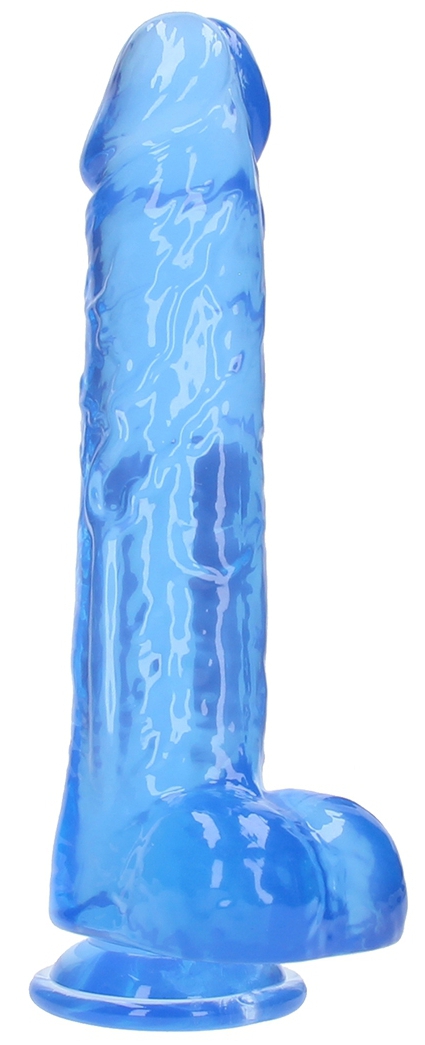 Gode Crystal Clear Bleu 21 x 5.5cm
