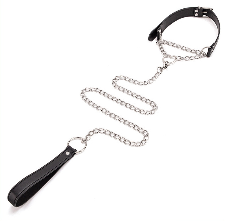 Collier-Laisse HEART CHAIN 80cm