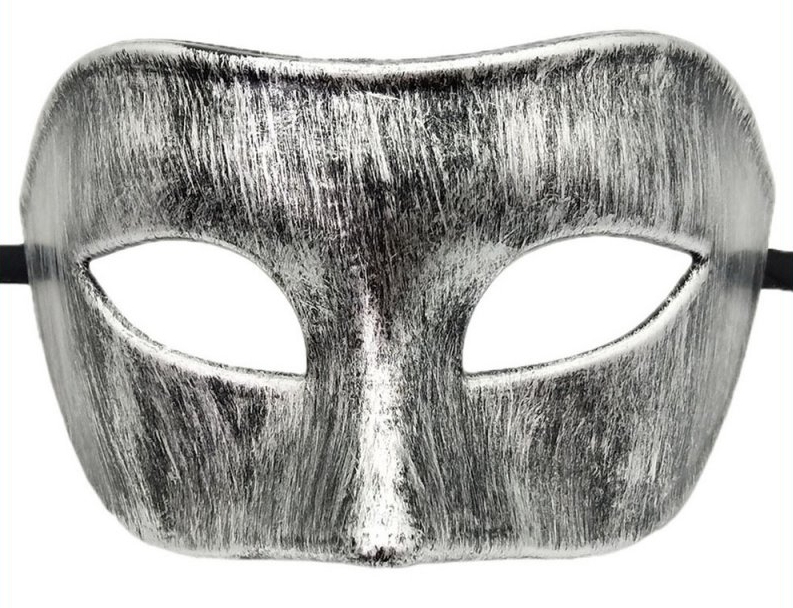 Masque Cassy Argenté