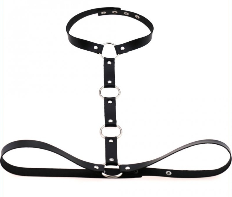 Collier Ceinture Waist Neck Noir