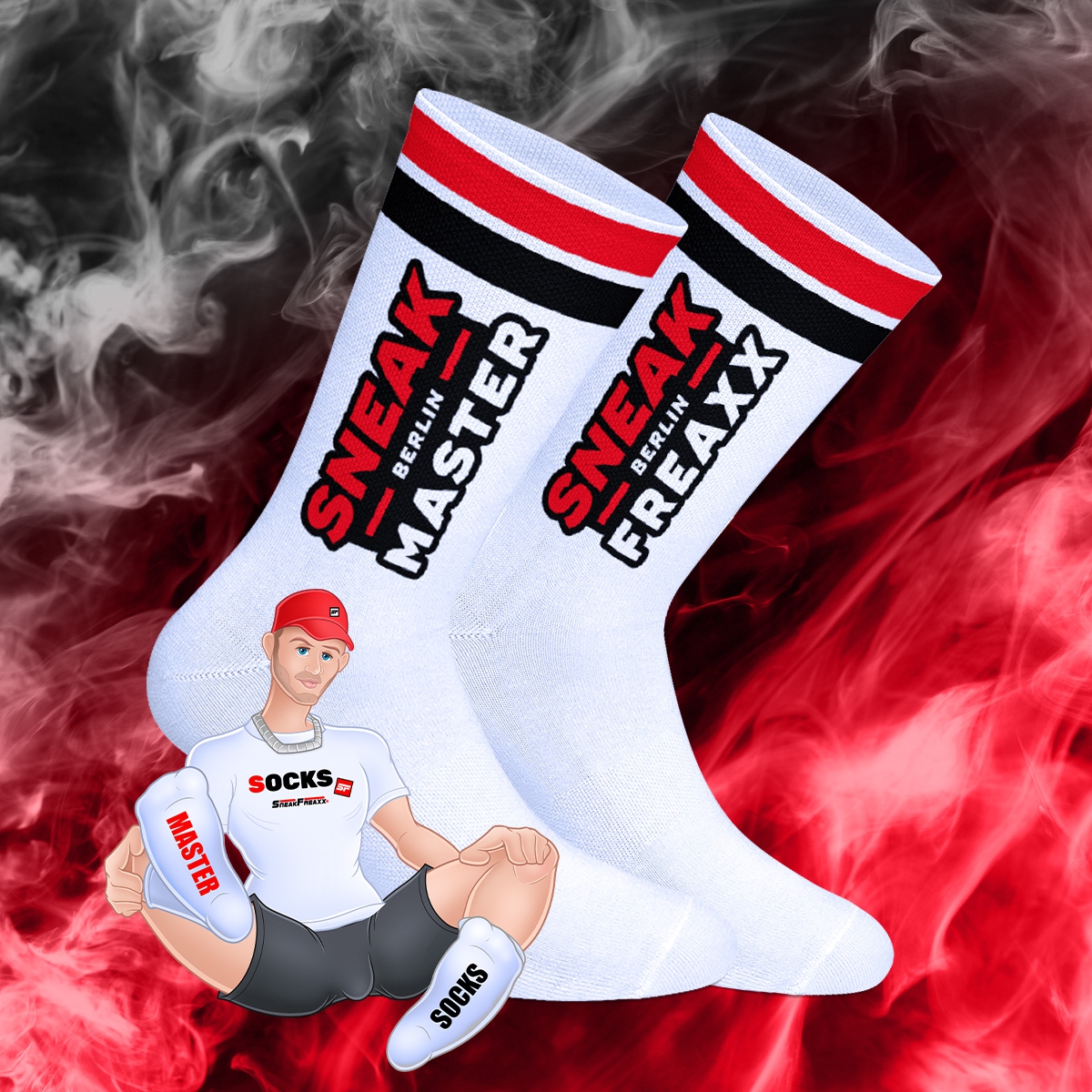 Chaussettes blanches SNEAK BERLIN MASTER
