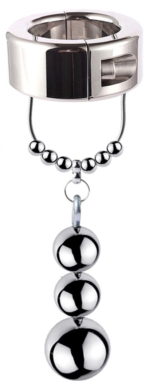 Ballstretcher en métal avec Boules Cbt Balls M 36mm Poids 370g