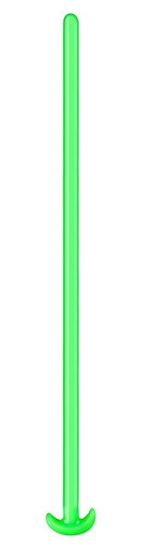 Gode Giant Snake 100 x 3cm Vert Phosphorescent