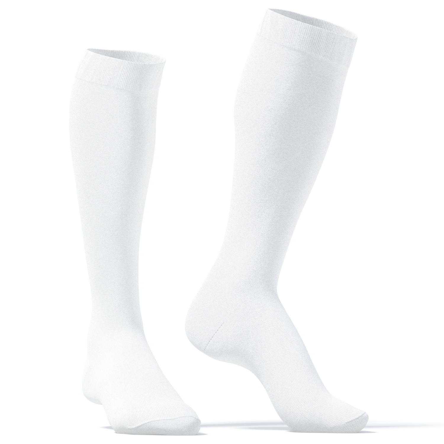 Chaussettes Hautes COLORS SneakXX Blanches