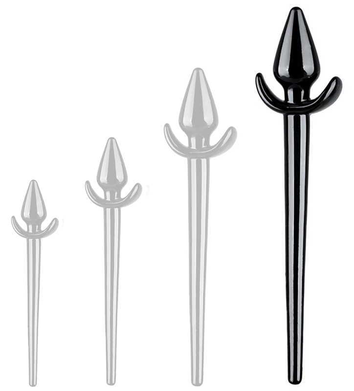 Plug Queue Zoo Tail XL 12 x 6 cm Queue 30 cm Noire