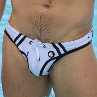Slip de bain Expose Swim Blanc neon