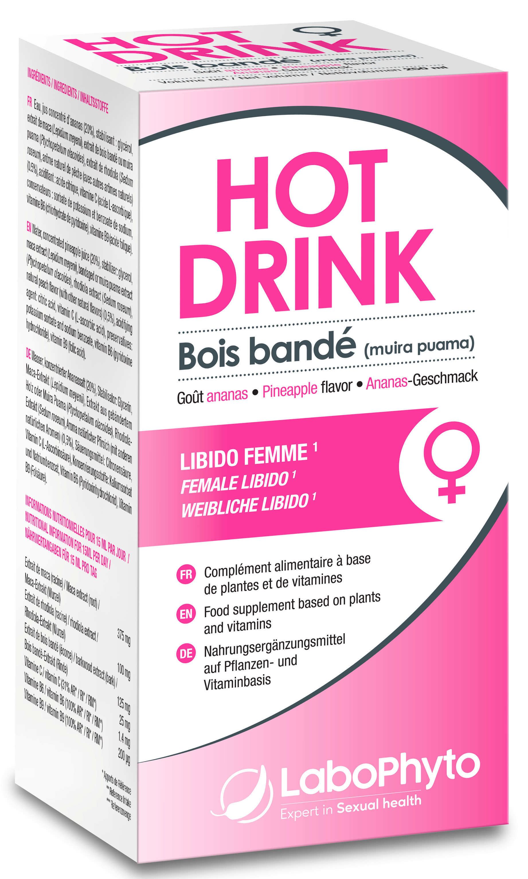 Hot Drink Femme 250ml