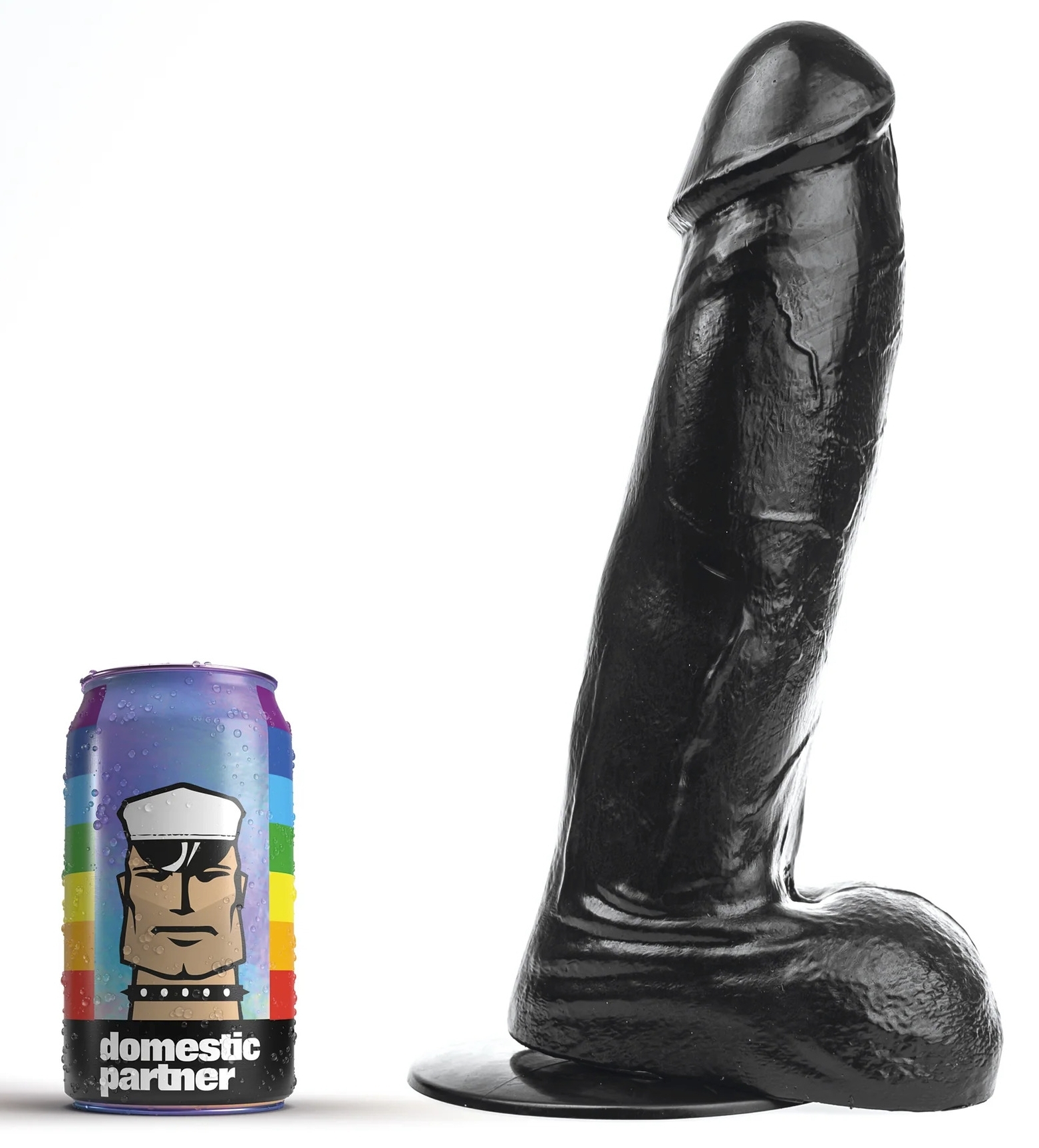 Gode DP101B Wilhelm Noir XL 23 x 7.5cm
