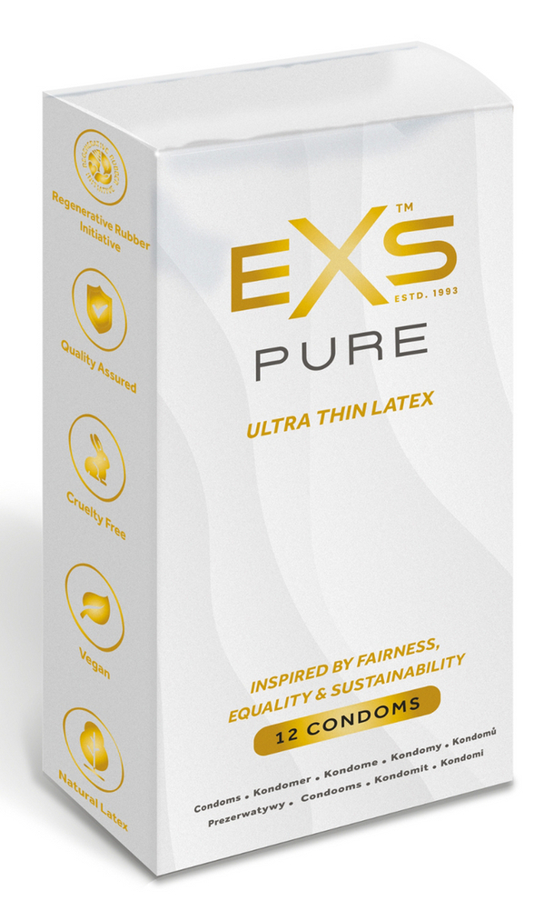 Préservatifs ultra fins Pure 53mm x12