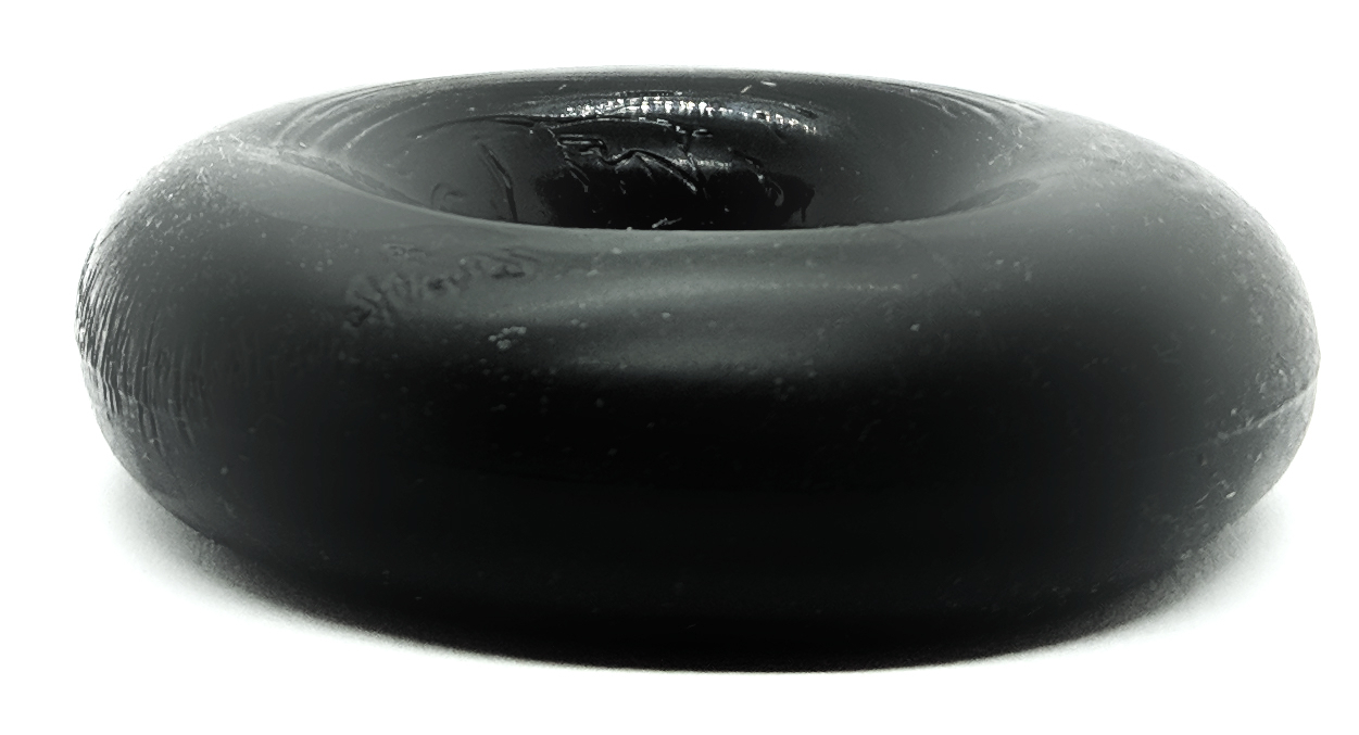 Cockring souple Chubby 20 mm Noir
