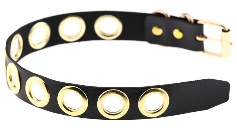 Collier Cirgoth Noir et Doré