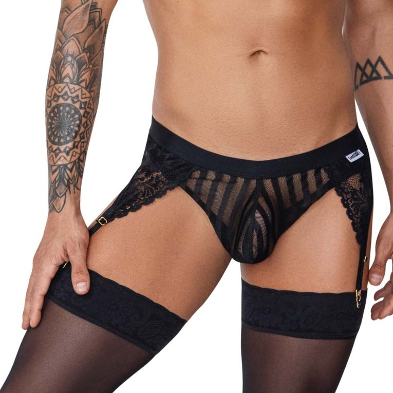 String Porte-Jarretelles Turan Noir