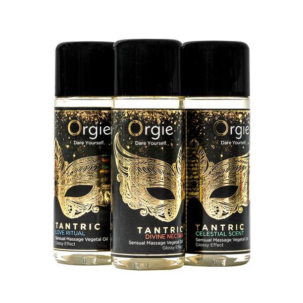 Coffret 3 Huiles de Massage Tantric