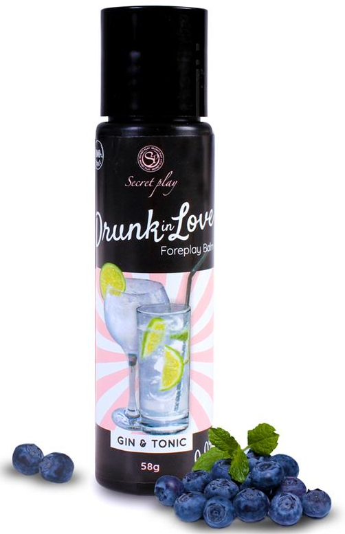 Lubrifiant Comestible Drunk In Love Gin & Tonic 60ml