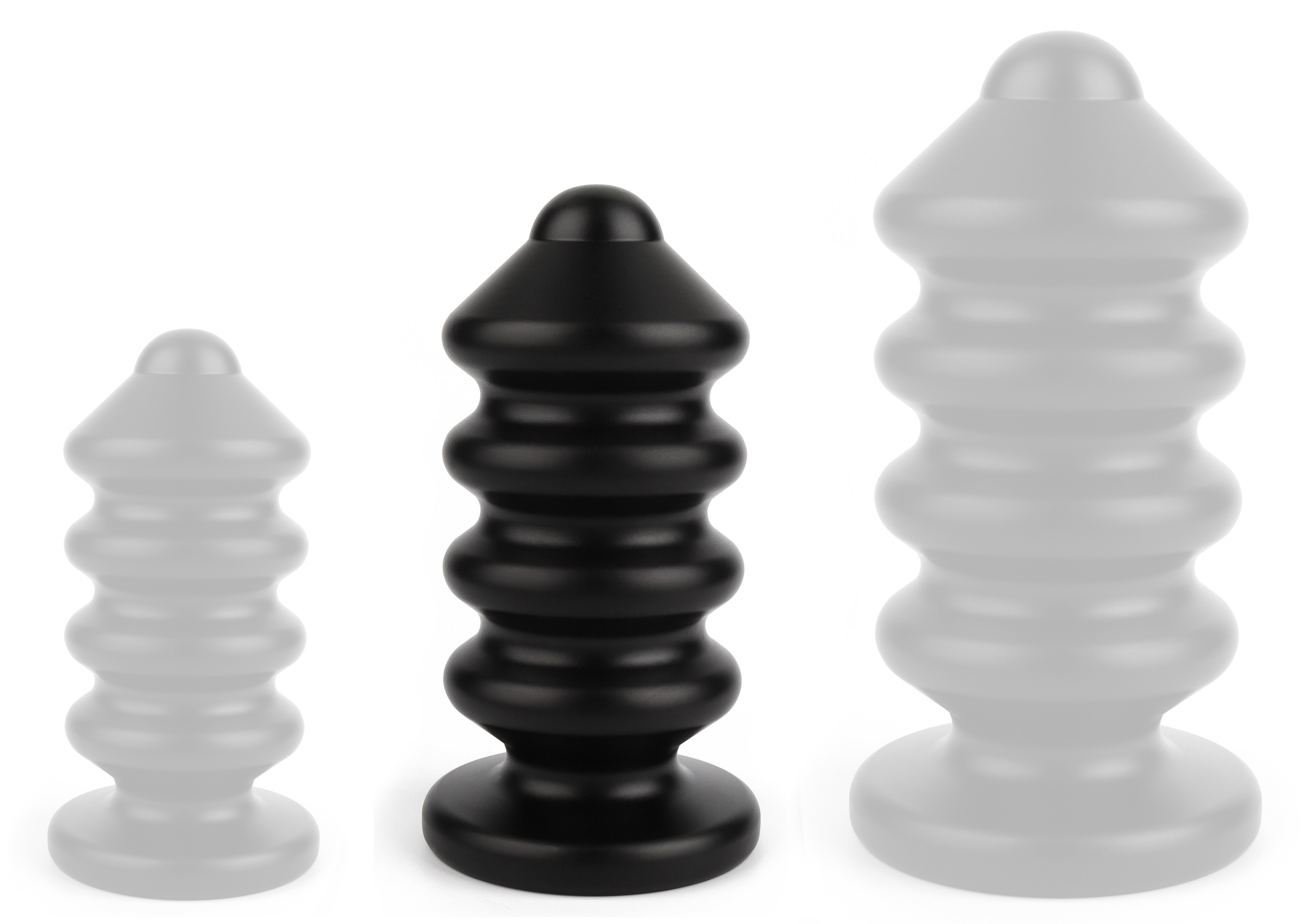 Plug Ass Blaster M 10 x 5 cm Noir