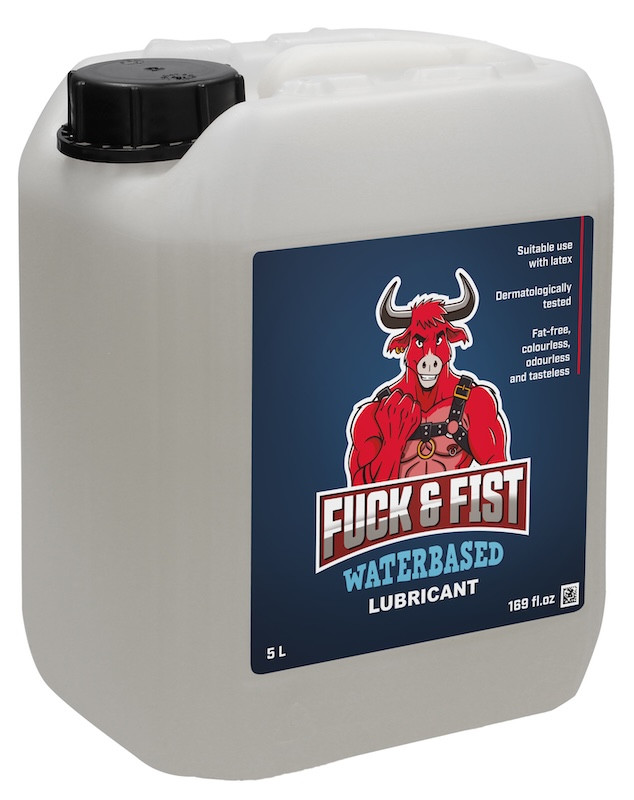 Bidon Lubrifiant Fuck & Fist Water 5 Litres