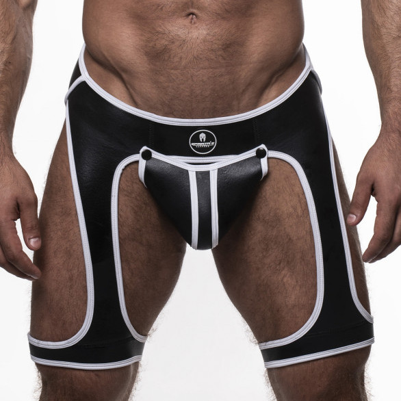 Backless Snax Noir-Blanc