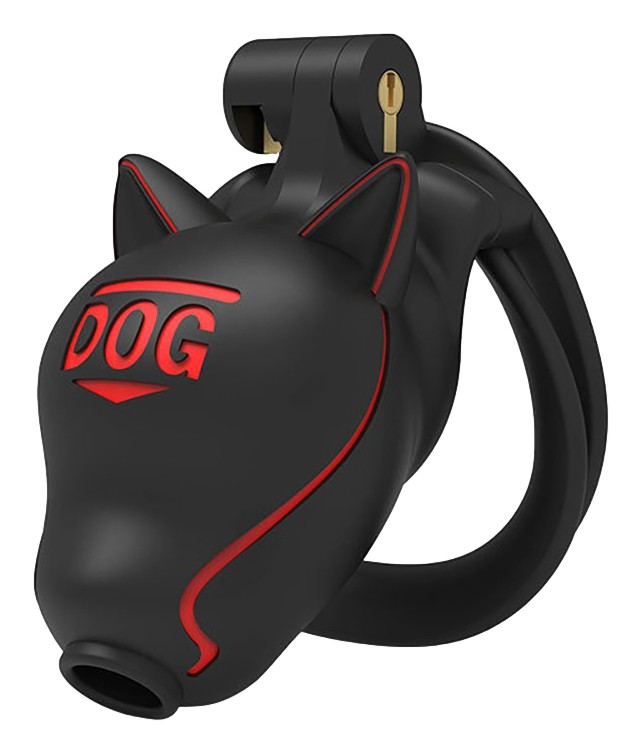 Cage Doglock Noire 9 x 3.3cm