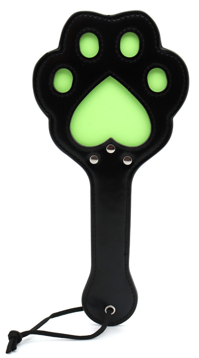 Paddle Patte 28 x 13cm Noir-Vert
