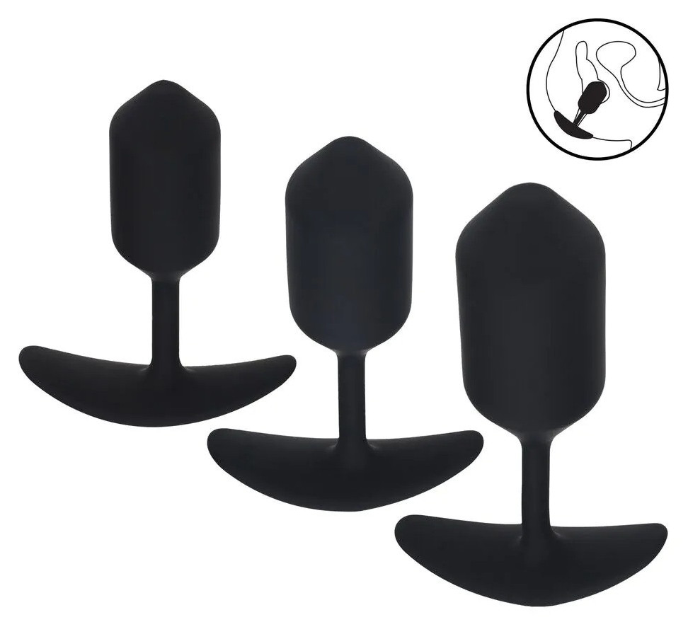 Lot de 3 Plugs lestés Weighty