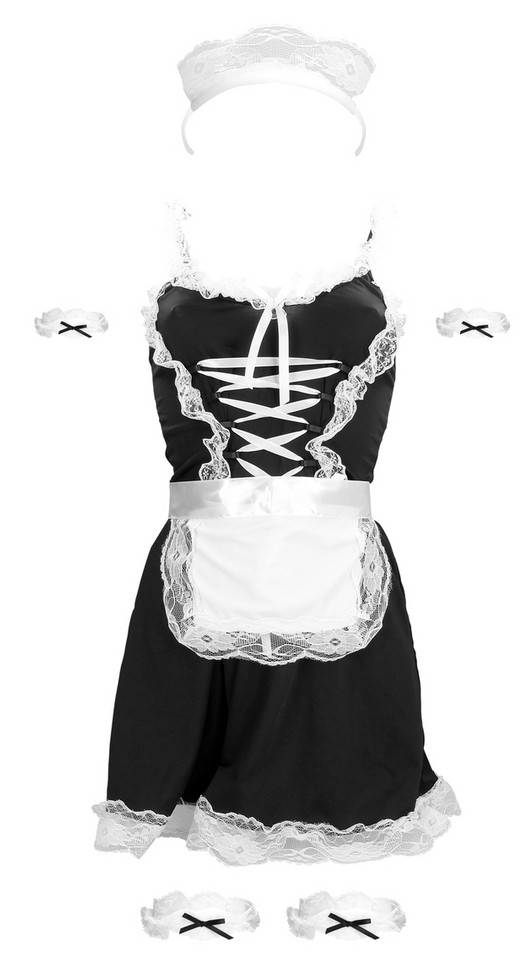 Costume de soubrette sexy French Maid S/M