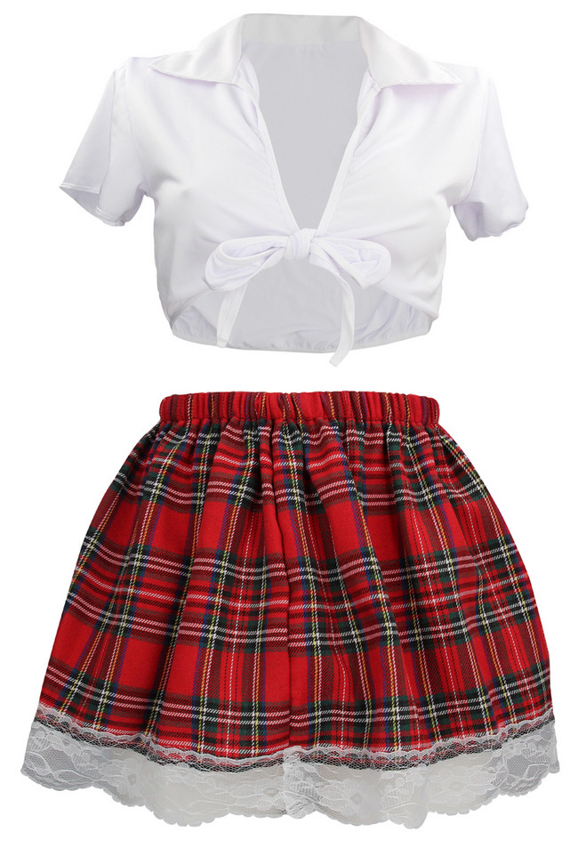 Costume sexy d'Écolière Schoolgirl S/M