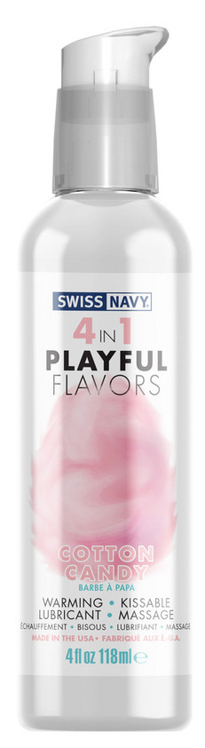 Lubrifiant 4 en 1 Playful Flavors 118ml Barbe à papa