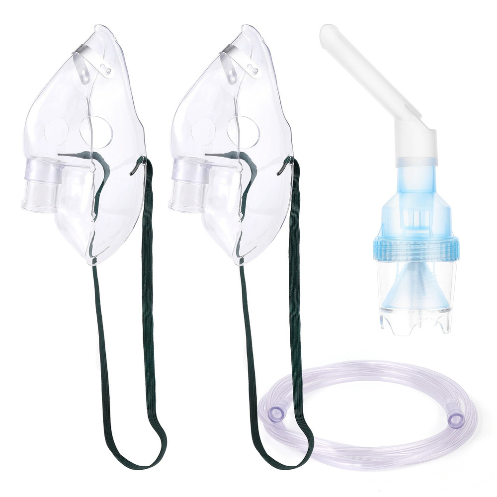 Masques d'inhalation transparents - Lot de 2