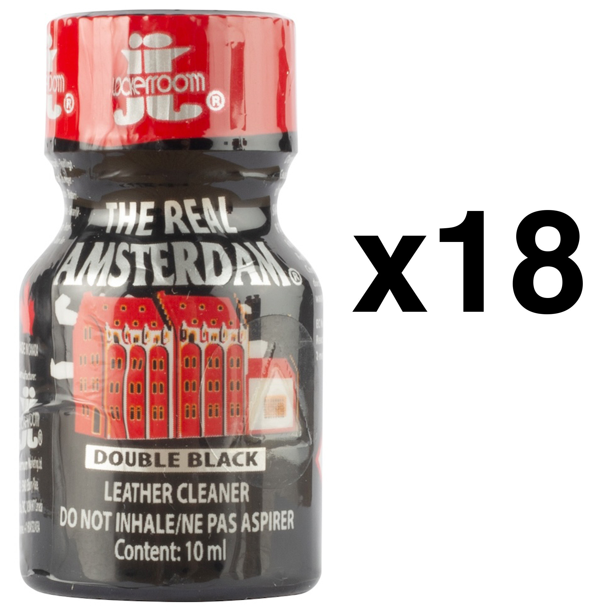 The Real Amsterdam Double Black 10ml x18