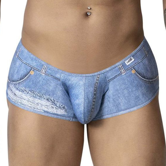 Shorty Cowboy Denim Bleu