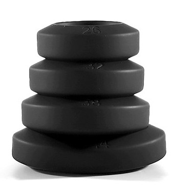 Lot de 4 Cockrings Big Bulge 26-44mm