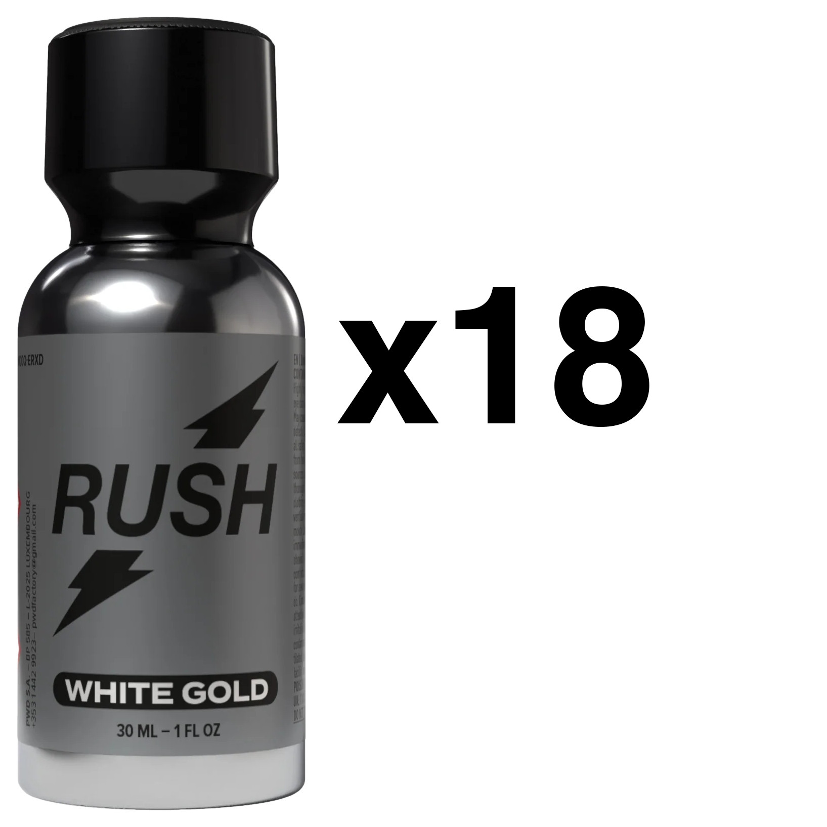 Rush White Gold 30ml x18