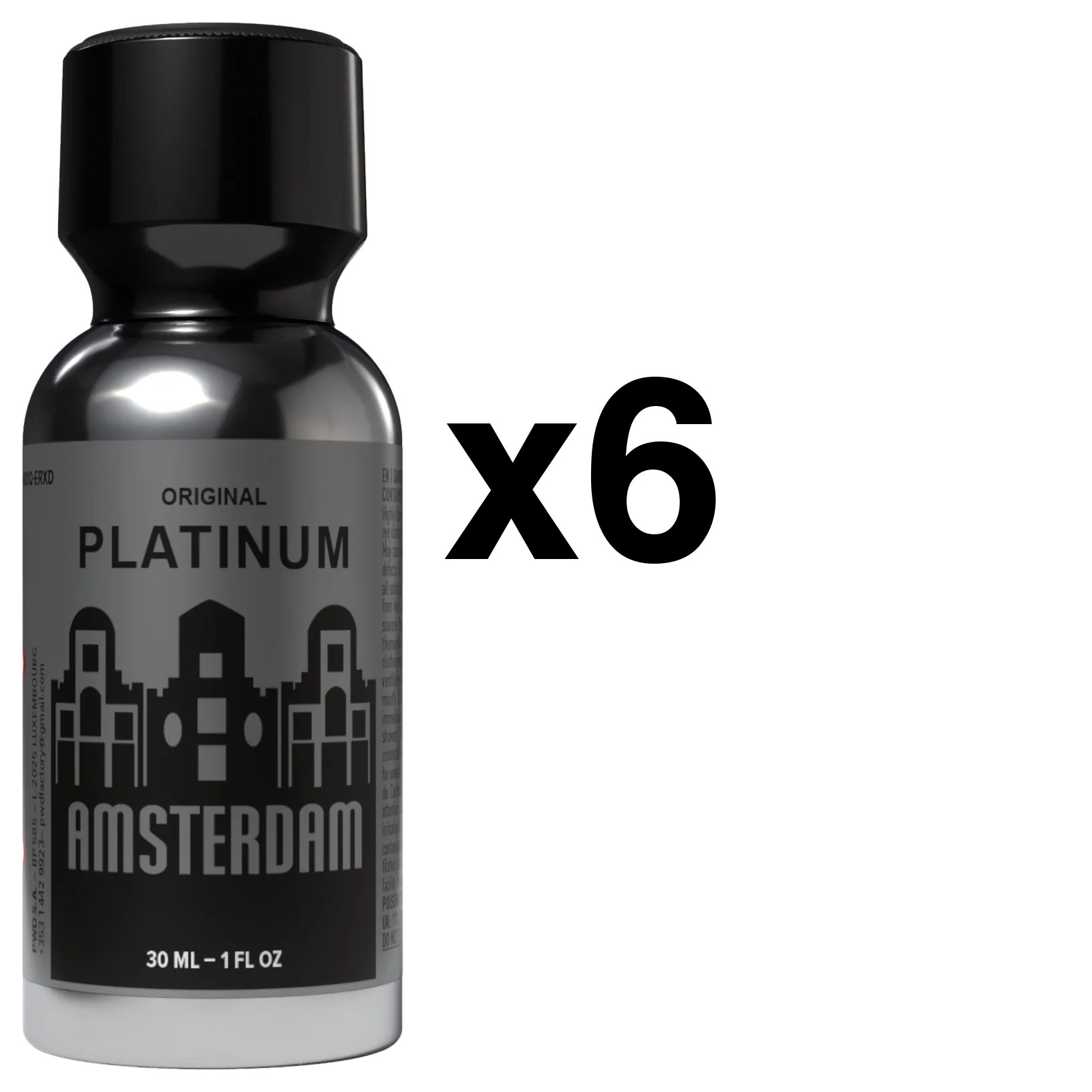 Amsterdam Platinum 30ml x6
