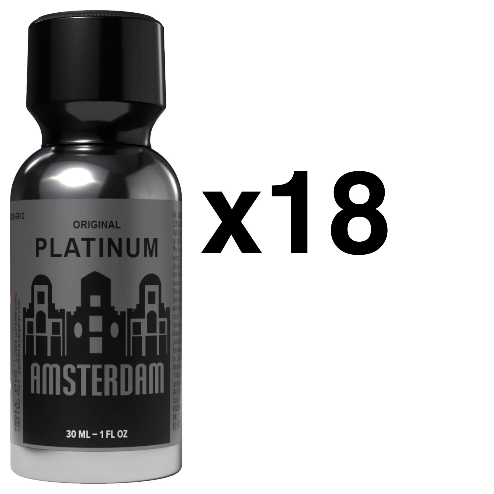 Amsterdam Platinum 30ml x18