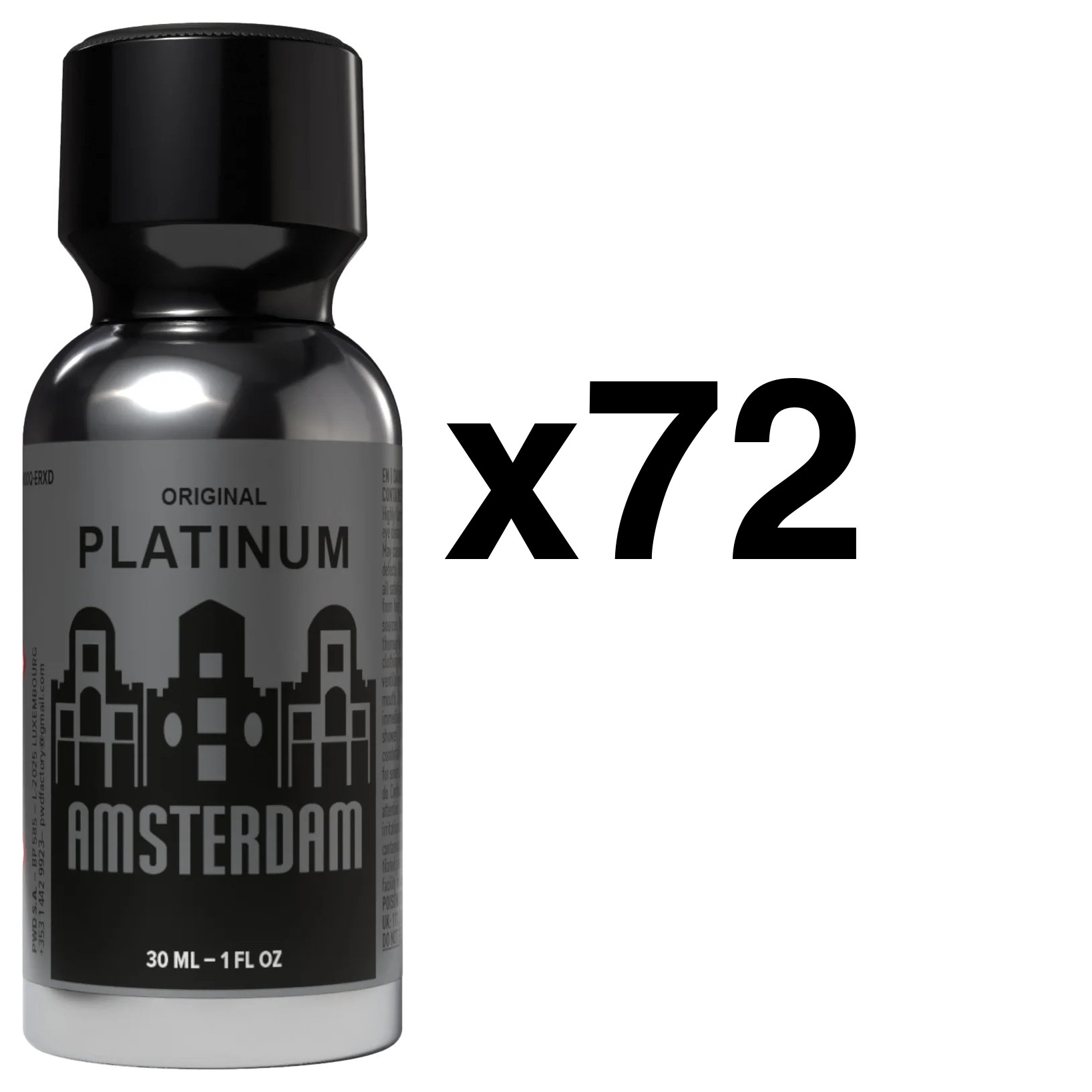 Amsterdam Platinum 30ml x72