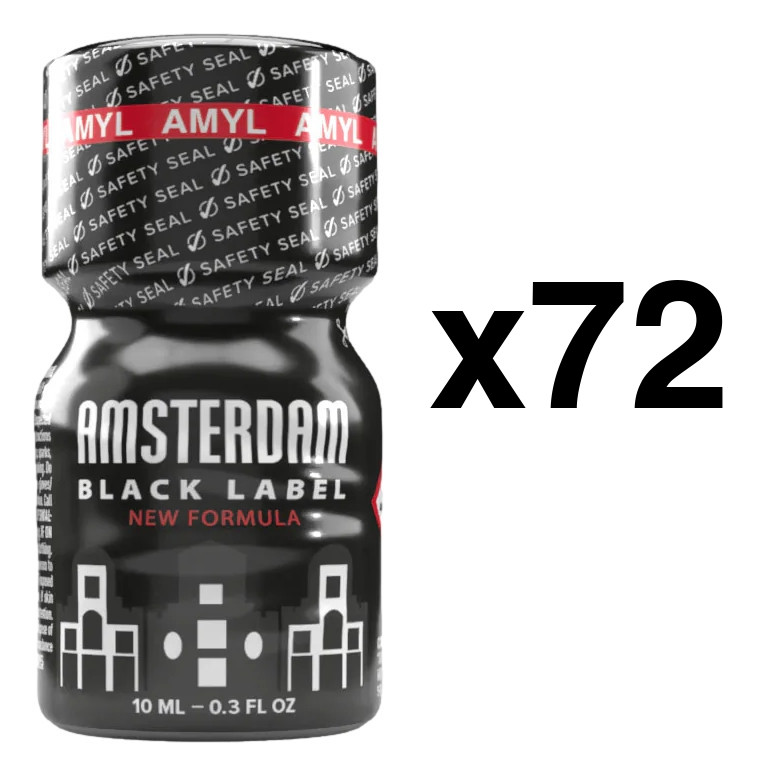 Amsterdam Black Label 10ml x72
