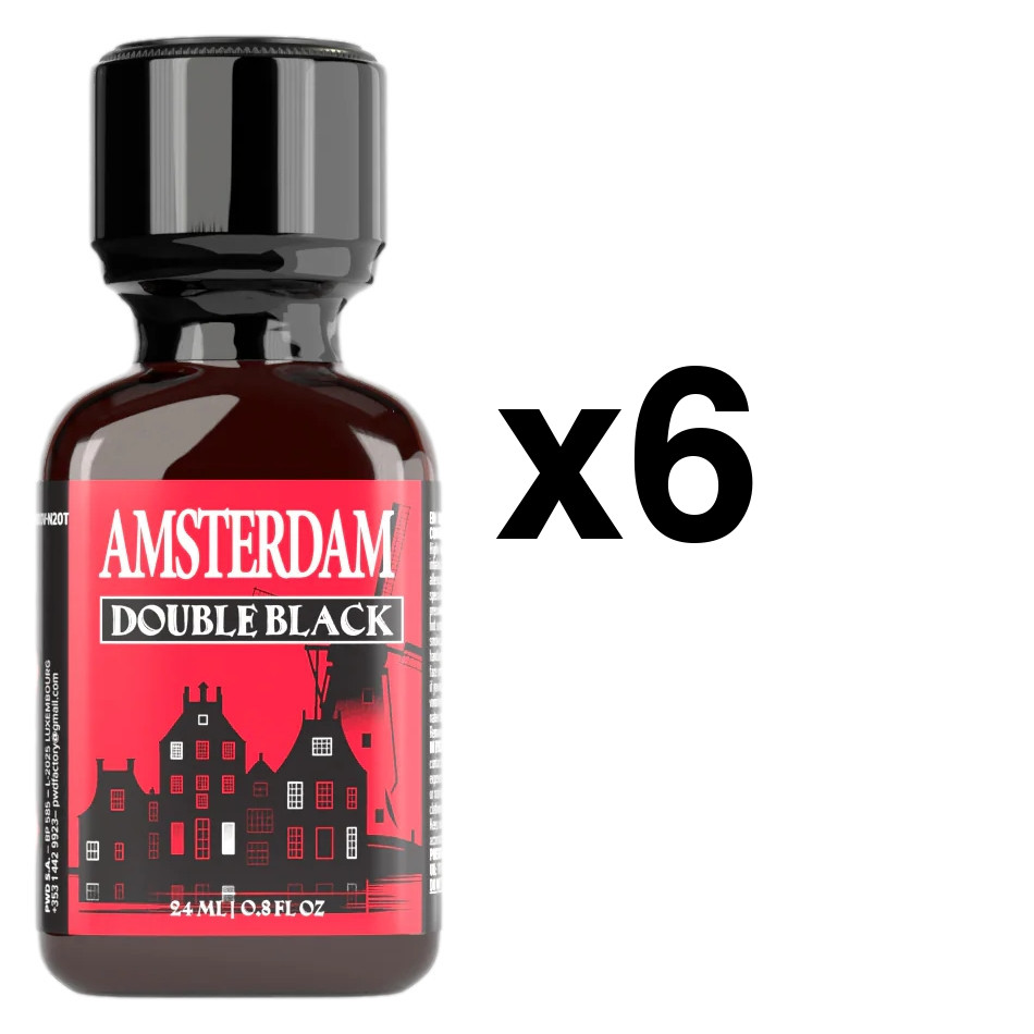 Amsterdam Double Black 24ML x6