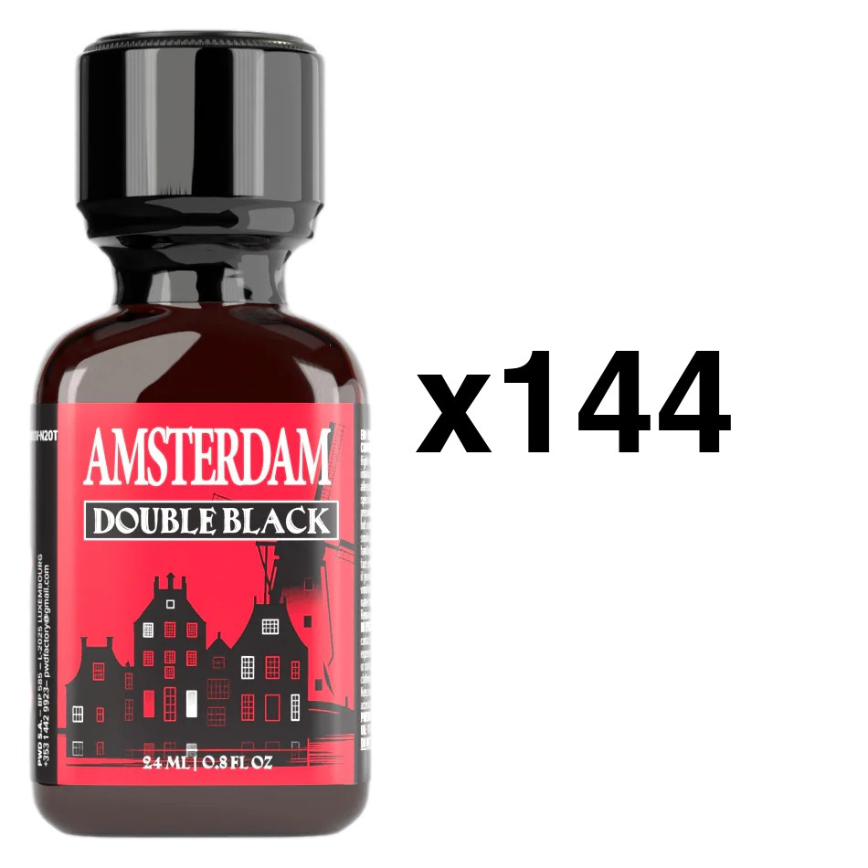Amsterdam Double Black 24ML x144