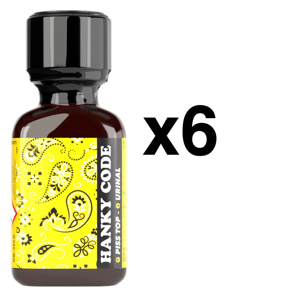Hanky Code Jaune 24ml x6