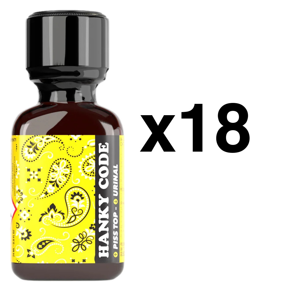 Hanky Code Jaune 24ml x18