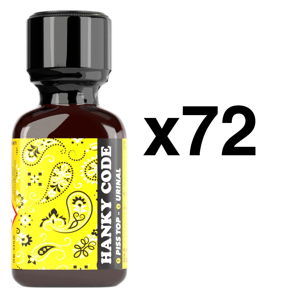 Hanky Code Jaune 24ml x72