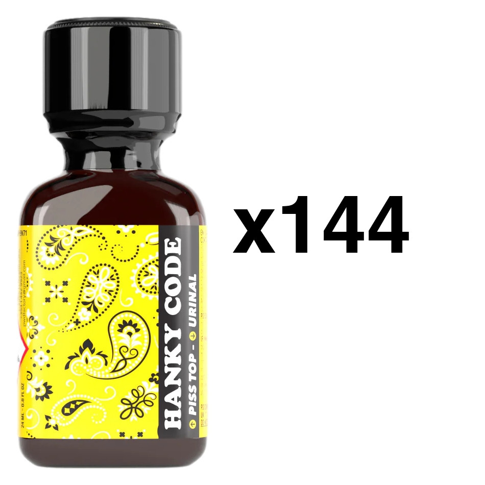 Hanky Code Jaune 24ml x144