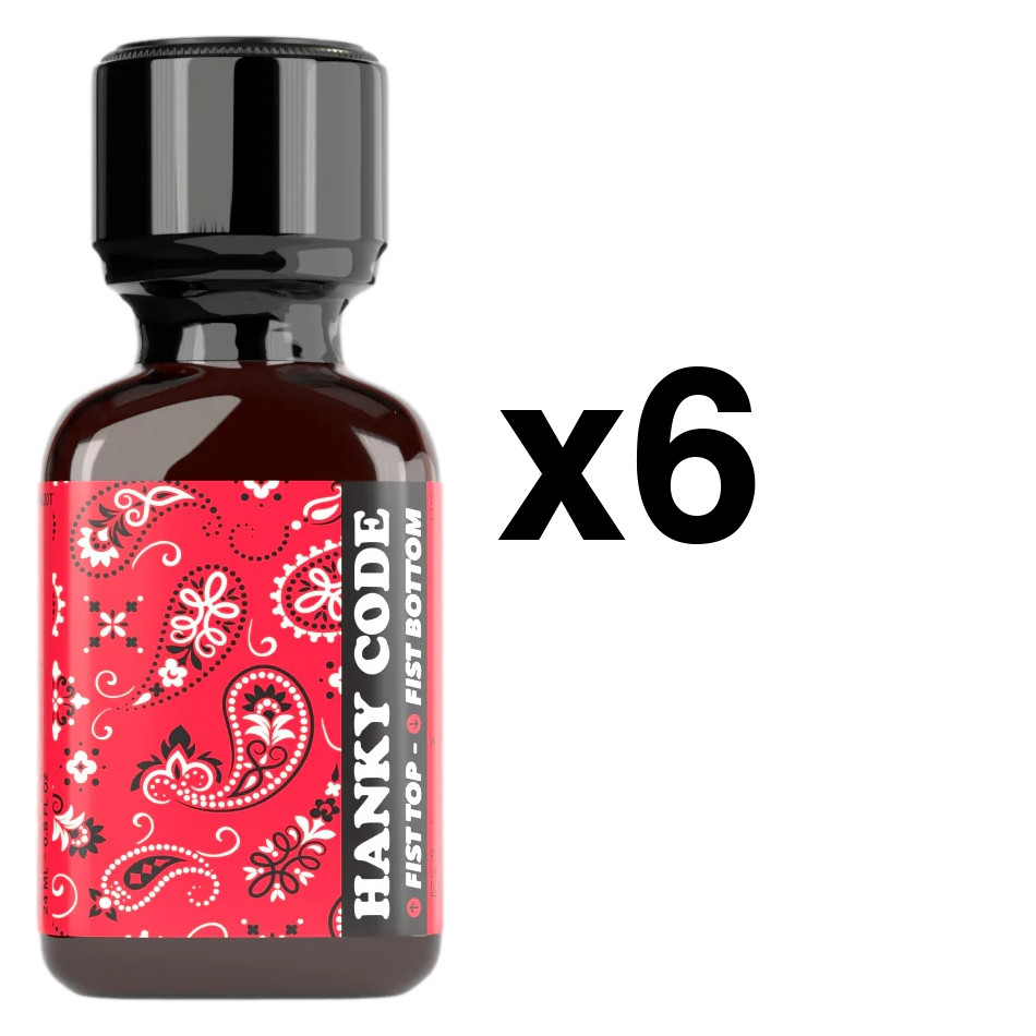 Hanky Code Rouge 24ml x6
