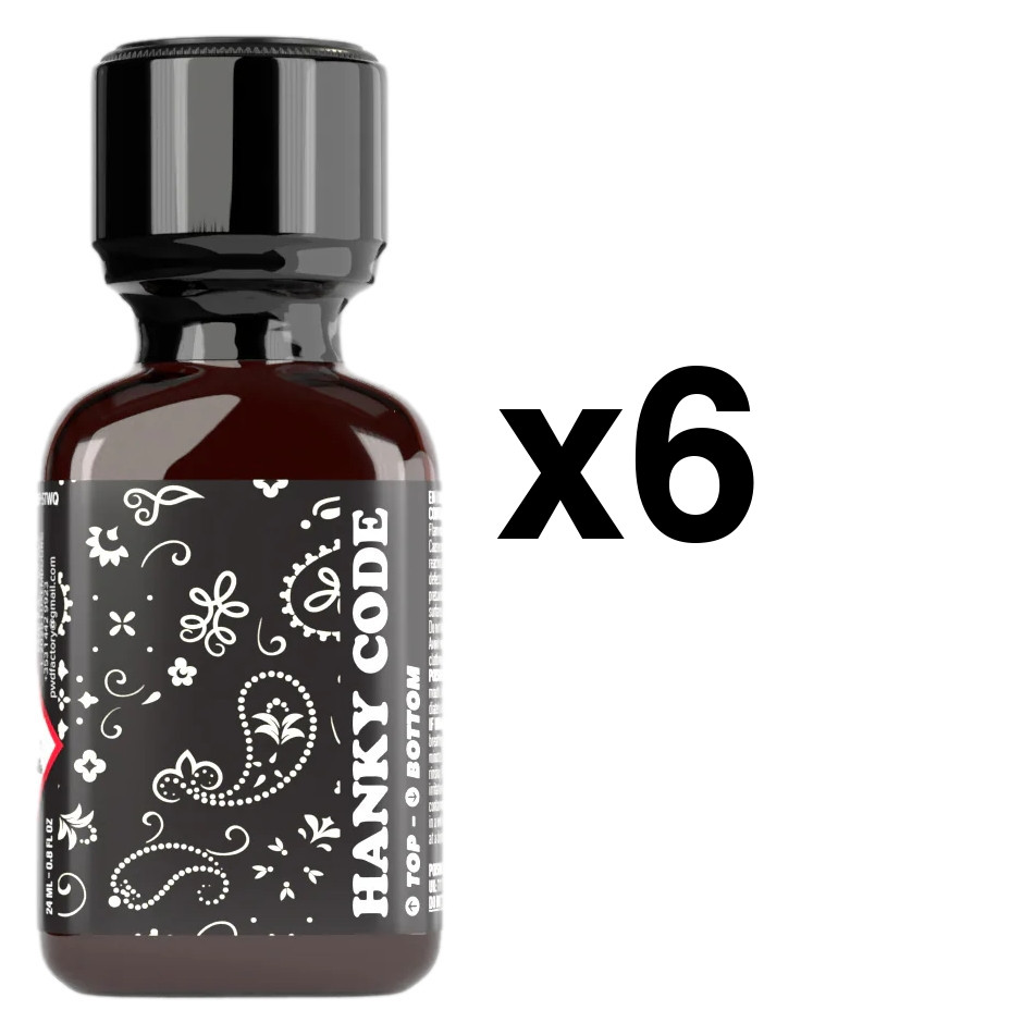 Hanky Code Noir 24ml x6