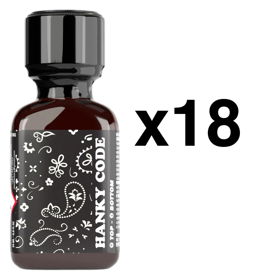 Hanky Code Noir 24ml x18