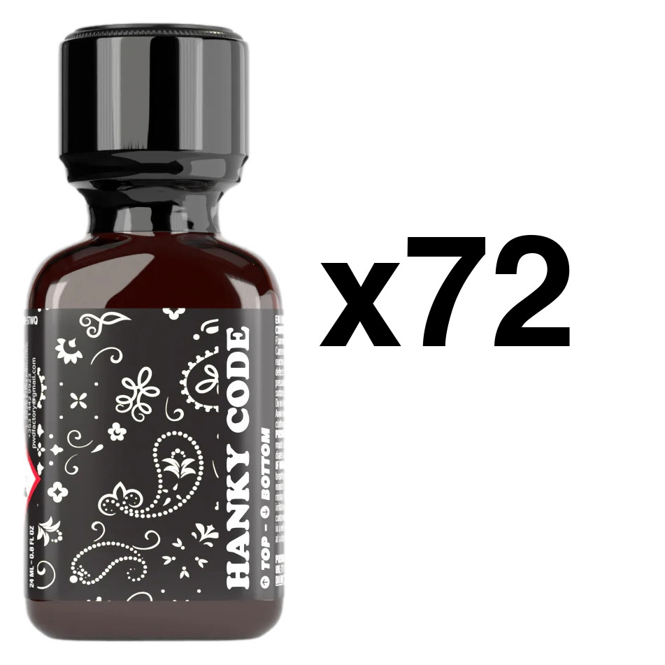 Hanky Code Noir 24ml x72