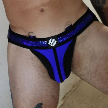 Jockstrap Illuminator Noir-Bleu