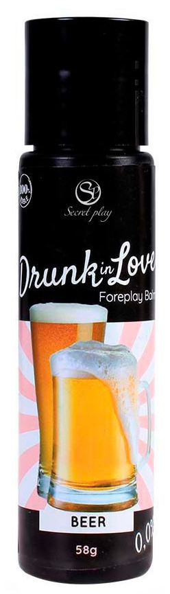 Lubrifiant Comestible Drunk in love Bière 60ml