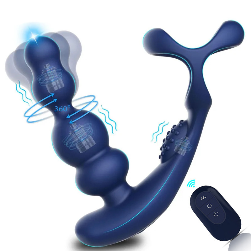 Plug vibrant Ballstretcher Rotopito 10 x 3.3cm