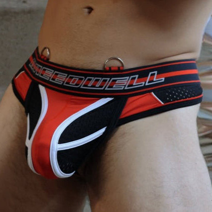String Gymnetixxx Noir-Rouge